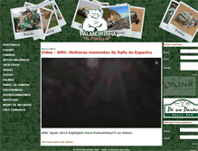 Tablet Screenshot of palmeirinha.com.br